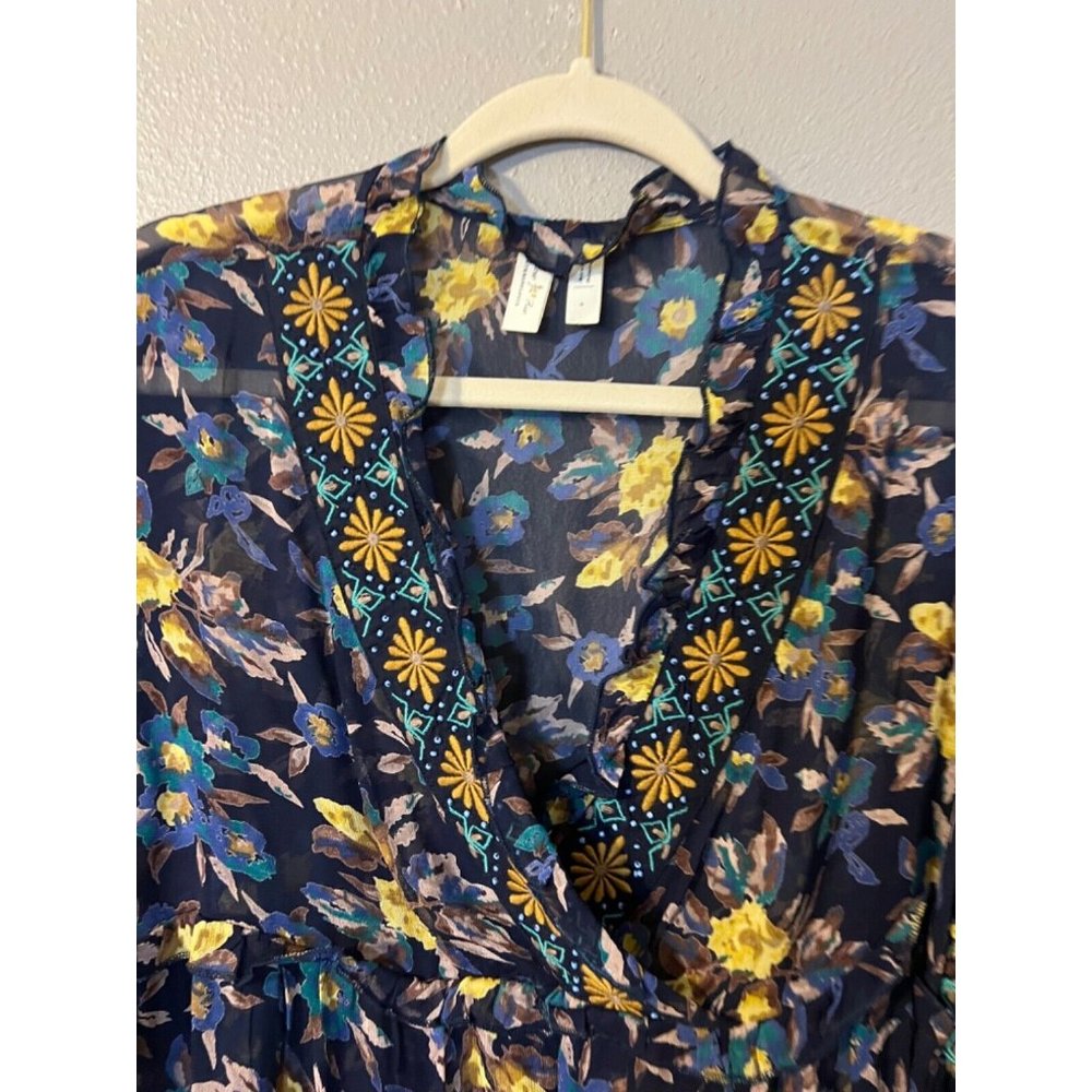 Meadow Rue Anthropologie Top S Small - Picture 6 of 9
